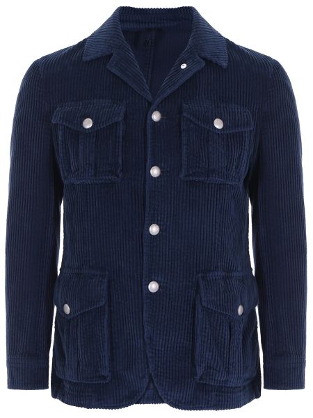 Куртка с карманами L.b.m. 1911 синяя