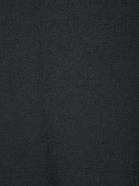 Žakardinis modalinis šalikas Saint Laurent juoda