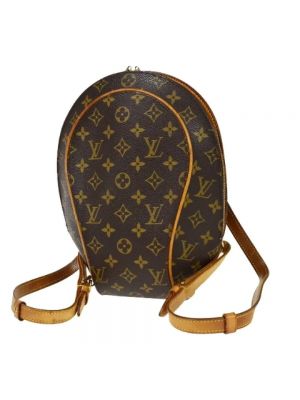 Płócienny plecak retro Louis Vuitton Vintage brązowy