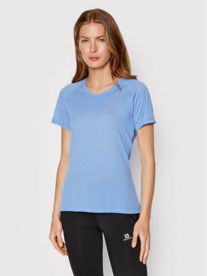 T-shirt Salomon blu