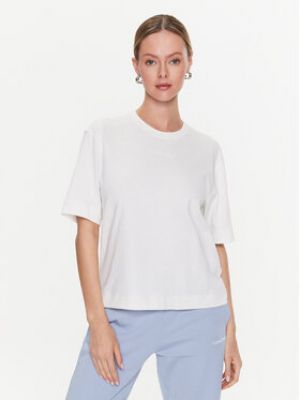 Calvin Klein Performance T-Shirt 00GWS3K104  Relaxed Fit - Béžová