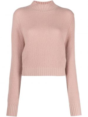 Sweter z kaszmiru Le Kasha różowy