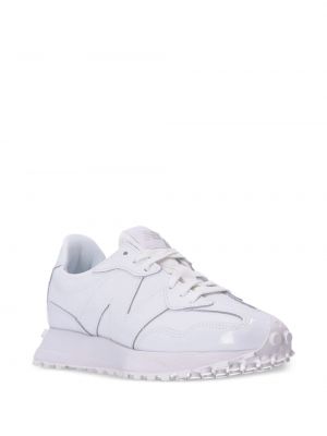 Sneakersy skórzane New Balance 327 białe