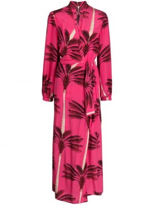 Μάξι φόρεμα Johanna Ortiz ροζ