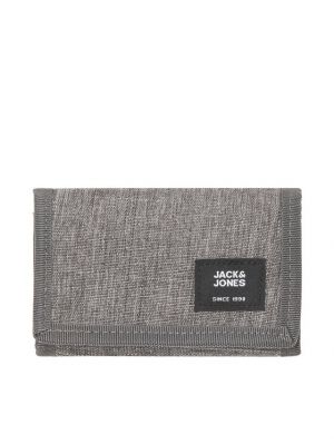 Peňaženka Jack&jones sivá