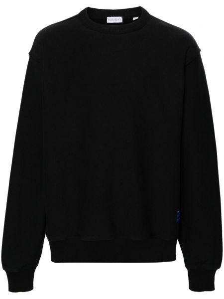 Bomuld sweatshirt Burberry sort