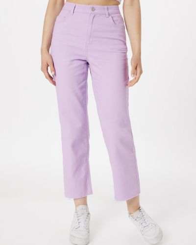Tiesūs džinsai Vero Moda violetinė