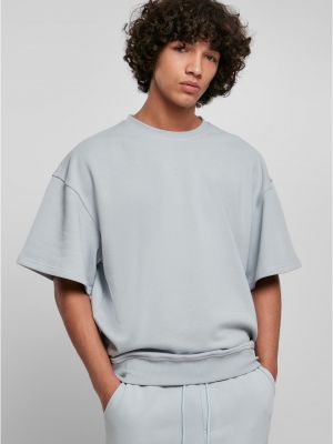 Marškiniai oversize Urban Classics Plus Size mėlyna