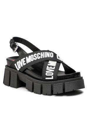 Sandalias Love Moschino negro