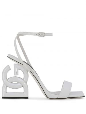 Sandále na podpätku Dolce & Gabbana