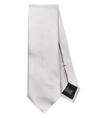 Svilena kravata Zegna siva