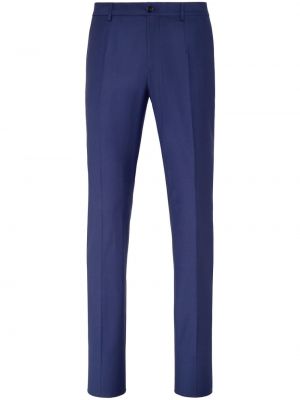 Pantaloni plissettati Philipp Plein blu