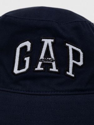 Bombažni klobuk Gap modra