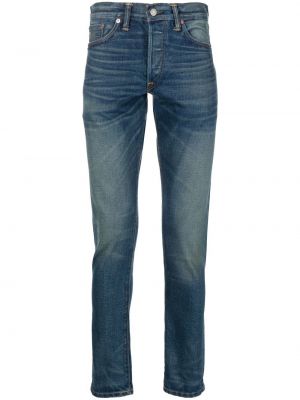Jeans skinny slim fit con tasche Ralph Lauren Rrl blu