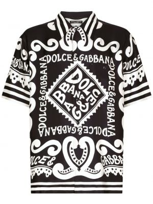 Hedvábná košile Dolce & Gabbana