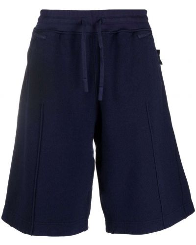 Pantalones cortos deportivos con cordones Stone Island Shadow Project azul