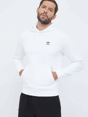 Geacă cu glugă Adidas Originals alb