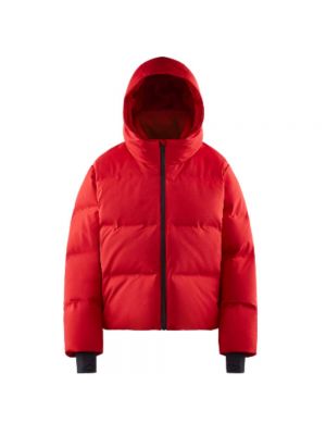 Красная пуховая горнолыжная куртка Oysho