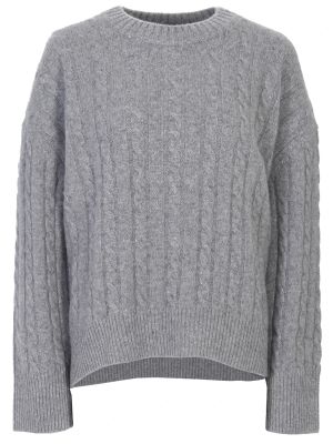 Кашемировый свитер Addicted серый
