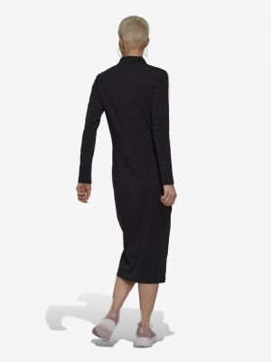 Sukienka midi dopasowana Adidas Originals czarna