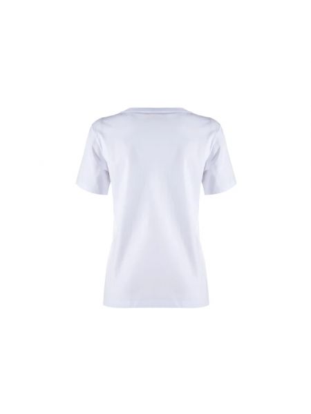 Koszulka z nadrukiem z krótkim rękawem Nenette biała