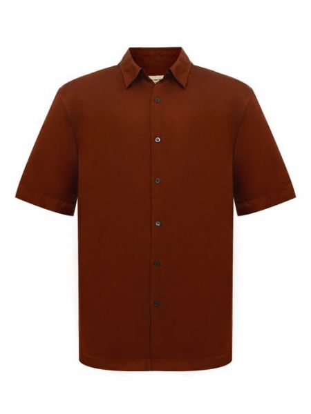 Рубашка Dries Van Noten коричневая
