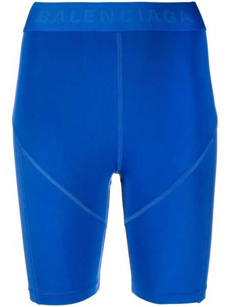 Biciklističke kratke hlače Balenciaga plava