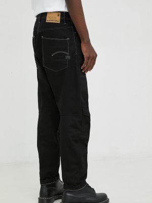 Cargo kalhoty s hvězdami G-star Raw černé