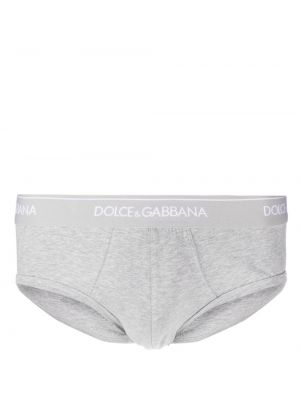 Boxershorts aus baumwoll Dolce & Gabbana grau