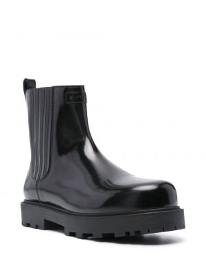 Kožené chelsea boots Givenchy černé