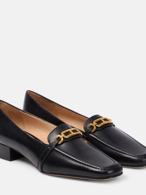 Pantofi loafer din piele Tom Ford negru