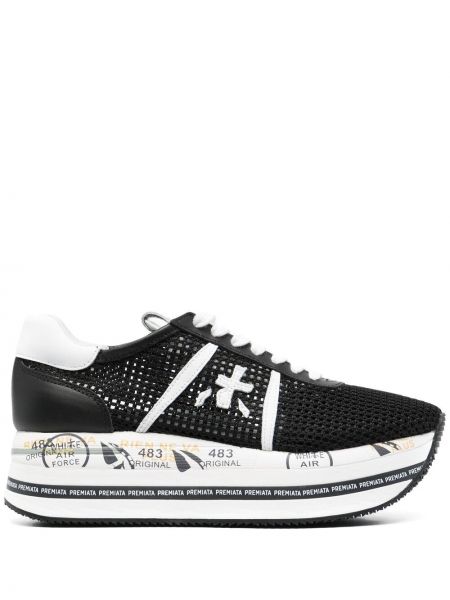 Plattform sneakers Premiata svart