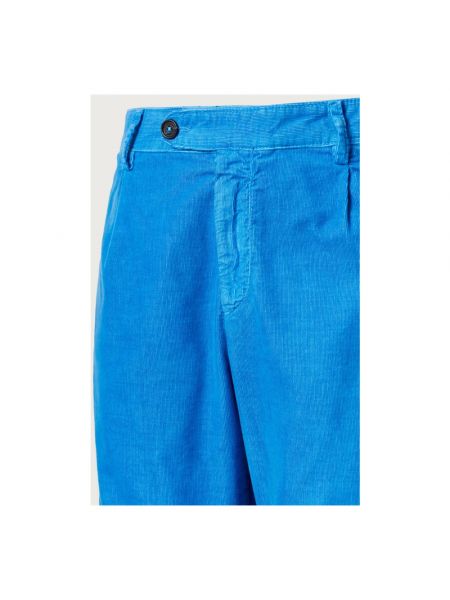 Pantalones chinos de pana Massimo Alba azul
