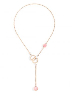 Ogrlica iz rožnatega zlata Pomellato