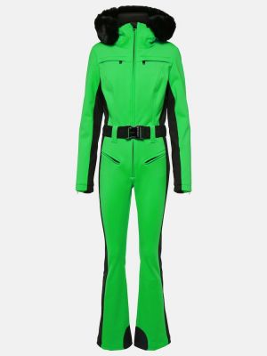 Uzvalks ar kažokādu Goldbergh zaļš