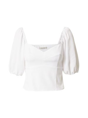 Camicia Abercrombie & Fitch bianco
