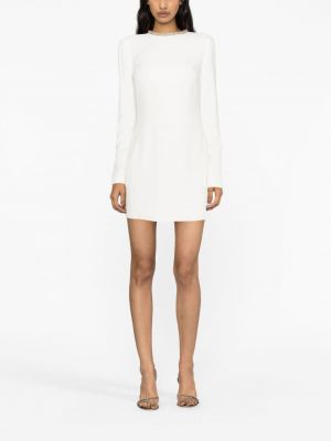 Křišťálové mini šaty Stella Mccartney bílé
