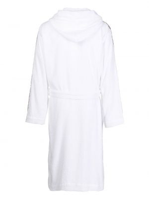 Puuvillased hommikumantel Moschino valge
