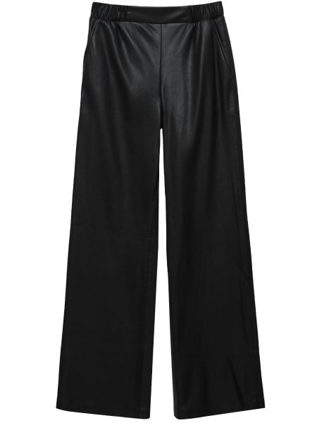 Pantaloni de piele Anine Bing - Negru