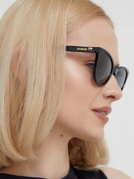 Слънчеви очила Love Moschino черно