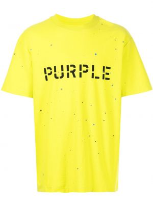 T-shirt mit print Purple Brand
