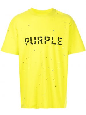 Trykt t-skjorte Purple Brand