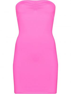 Платье мини Frankies Bikinis, розовое