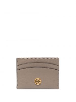 Portefeuille Tory Burch gris