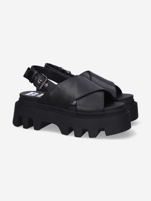 Sandale cu platformă Buffalo negru