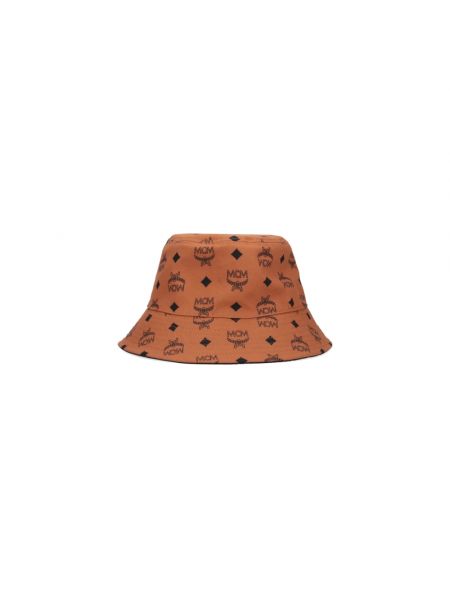 Mütze aus baumwoll mit print Mcm