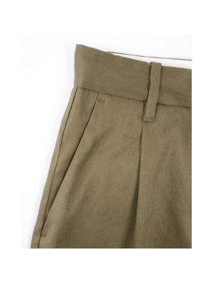 Pantalones cortos de lino Nine In The Morning marrón