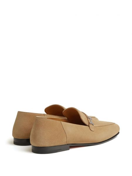 Seemisnahksed loafer-kingad Hermès Pre-owned beež