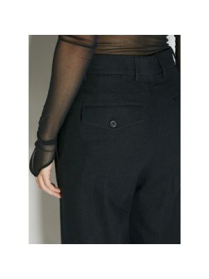 Pantalones de lana Ann Demeulemeester negro