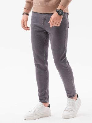 Kalhoty Ombre Clothing šedé